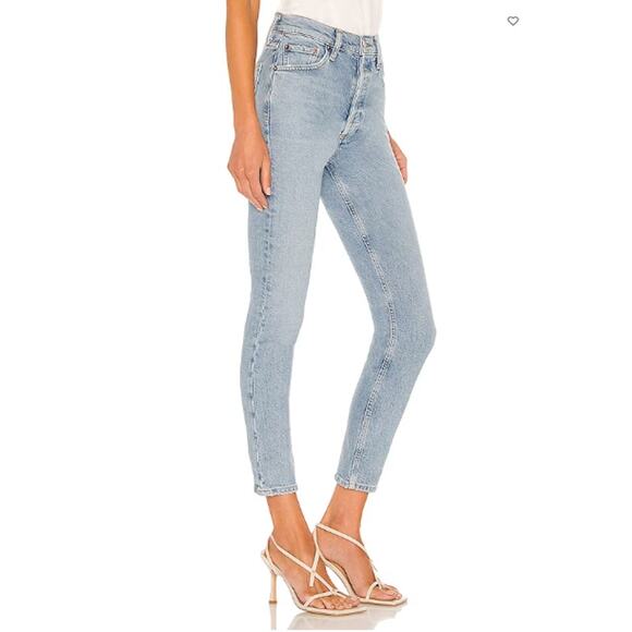 AGOLDE NWT Nico High Rise Slim Fit Denim Jean in Cliffside // 32 - Picture 4 of 14